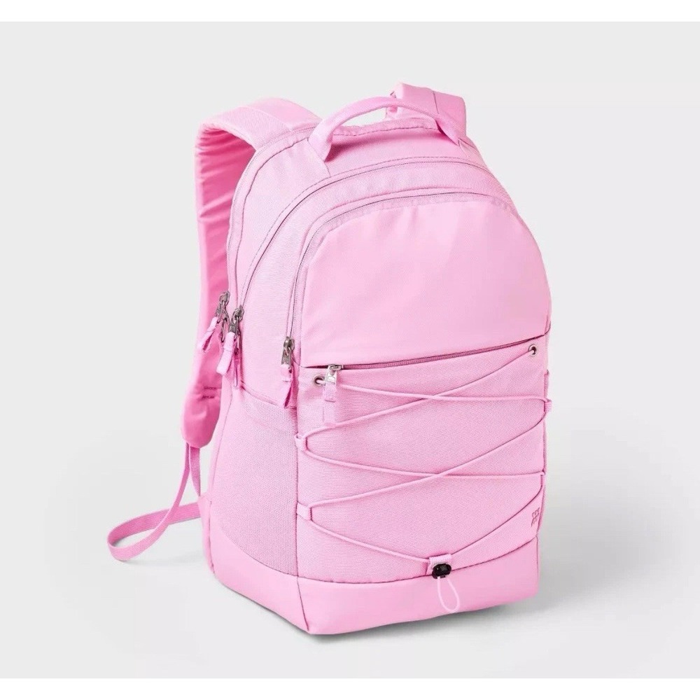 21L Sporty Backpack - All In Motion Pink: Water-Resistant, School Ready